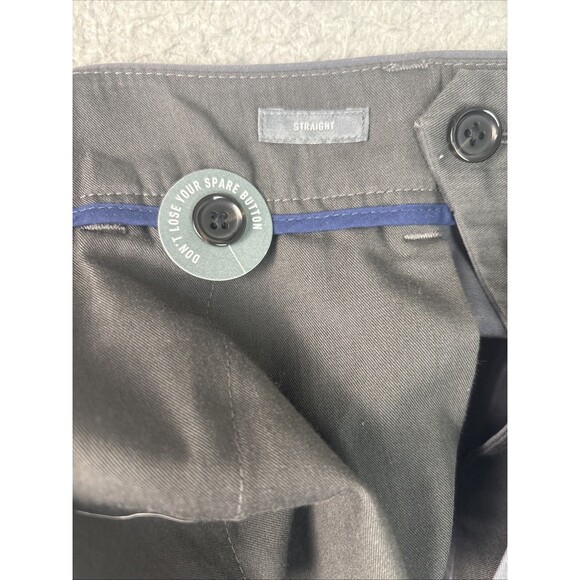 Bonobos 34x34 Weekday Warriors Friday Dark Grey Chino Pants Straight Leg NWT - Picture 11 of 11